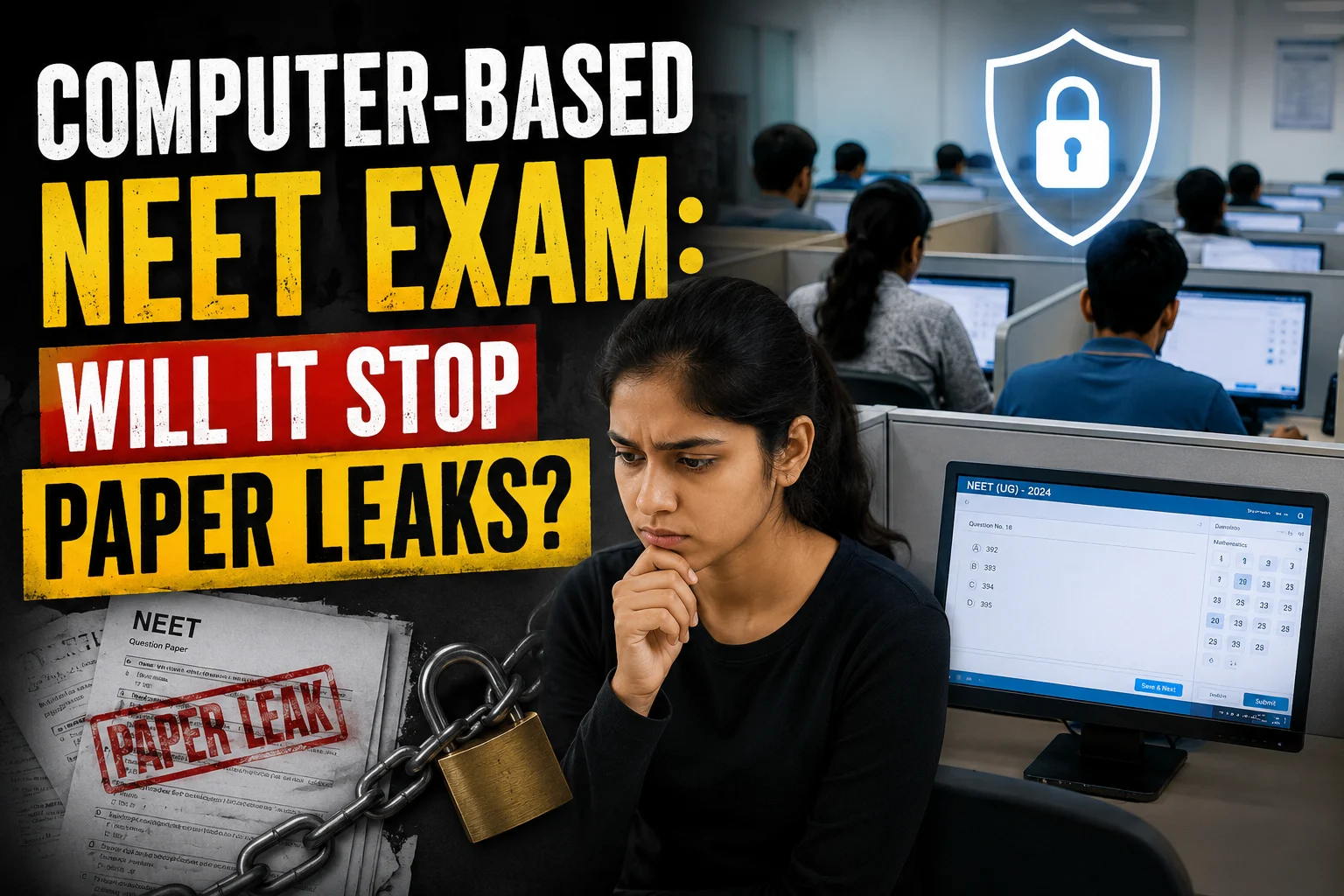 Computer-Based NEET Exam: Will It Stop Paper Leaks?